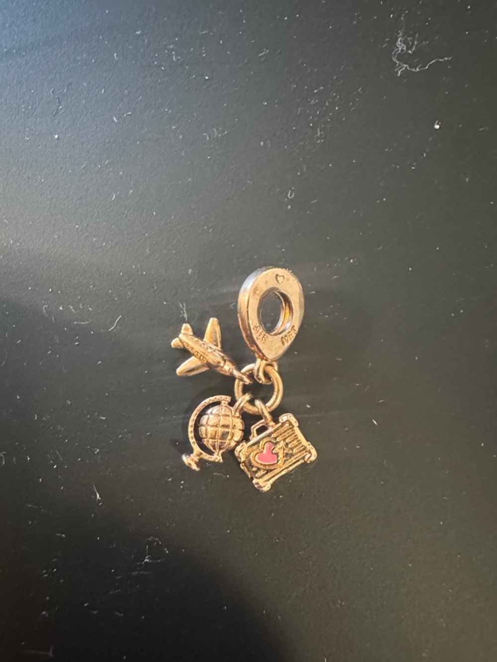 Pandora Rose-Gold Travel Charm